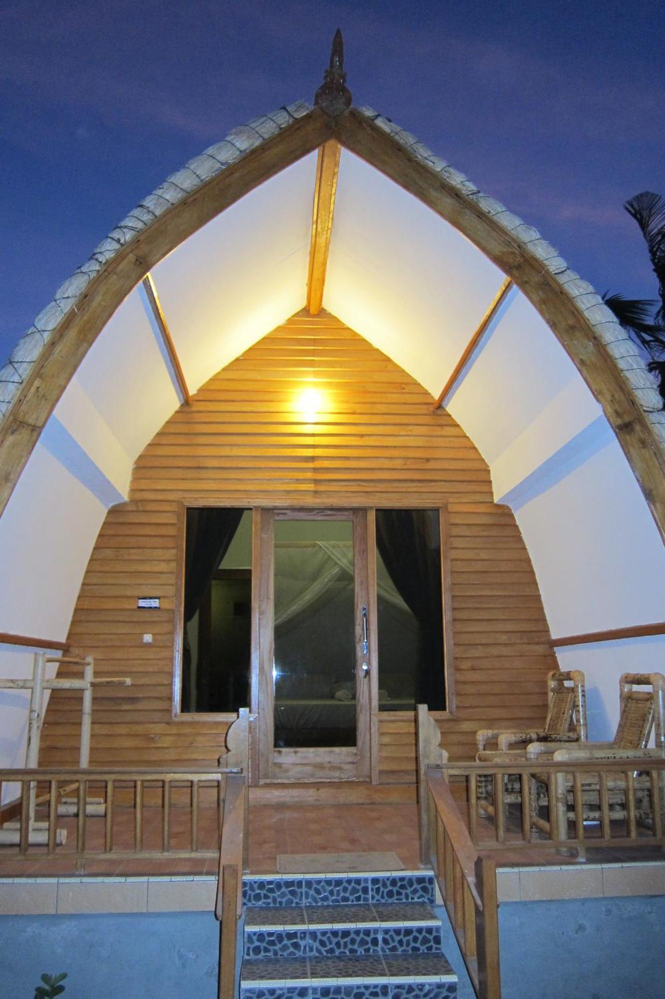 We'Be Cottages Ilhas Gili Exterior foto