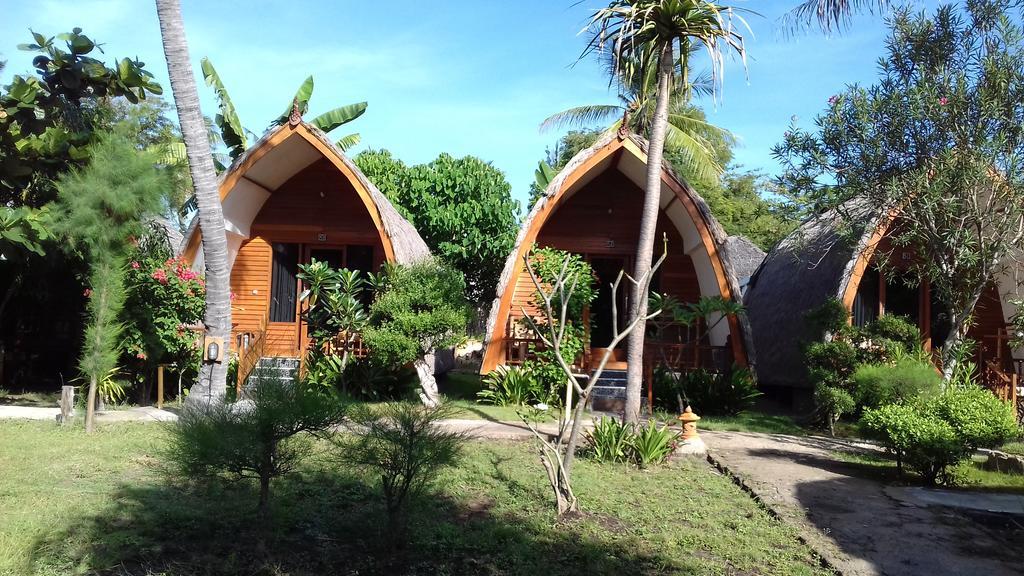 We'Be Cottages Ilhas Gili Exterior foto